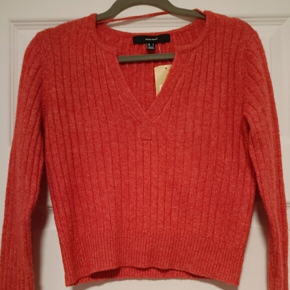 Vero Moda Pink V-Neck Sweater - Picture 5 of 9
